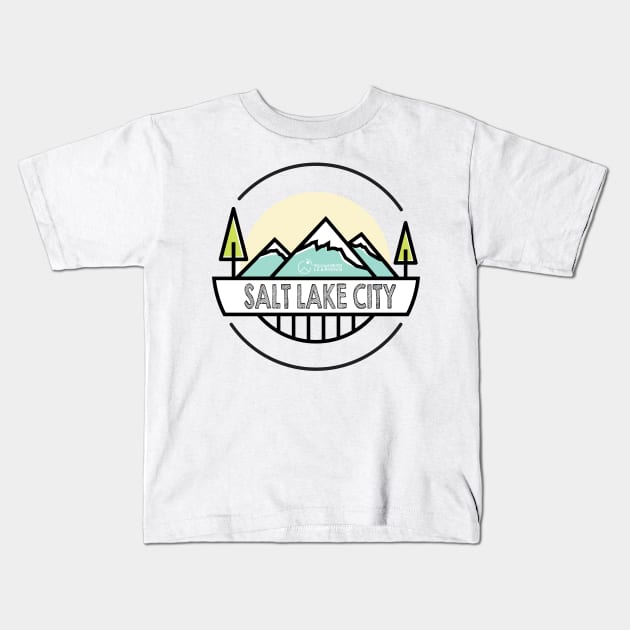 Salt Lake Outdoor Adventures Kids T-Shirt by Williamsburg Learning